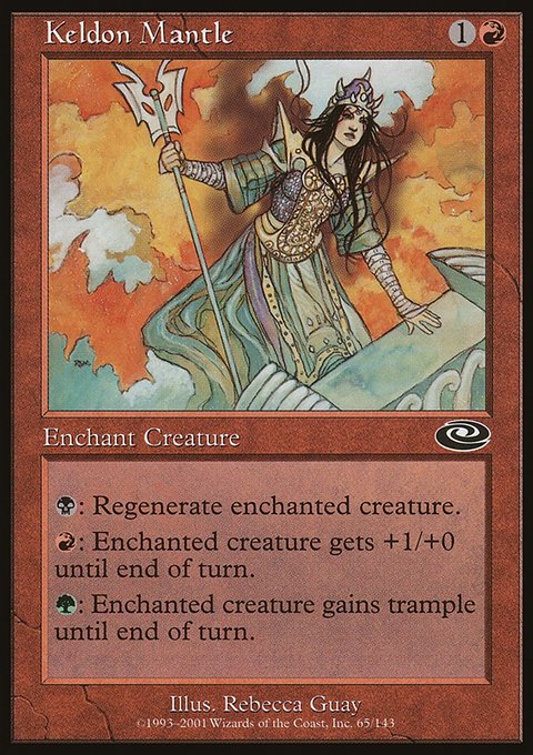 Keldon Mantle, Planeshift #65, Magic: The Gathering card