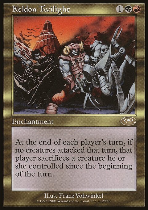 Keldon Twilight, Planeshift #112, Magic: The Gathering card