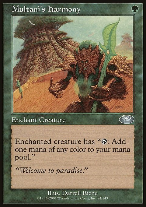 Multani's Harmony, Planeshift #84, Magic: The Gathering card
