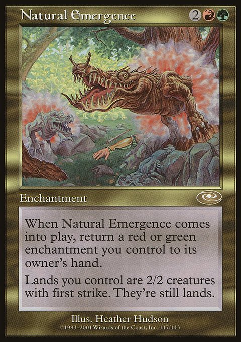 Natural Emergence, Planeshift #117, Magic: The Gathering card