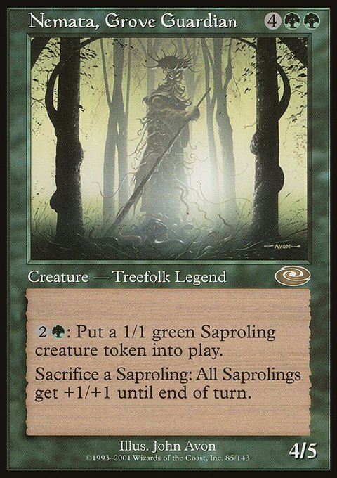Nemata, Grove Guardian, Planeshift #85, Magic: The Gathering card