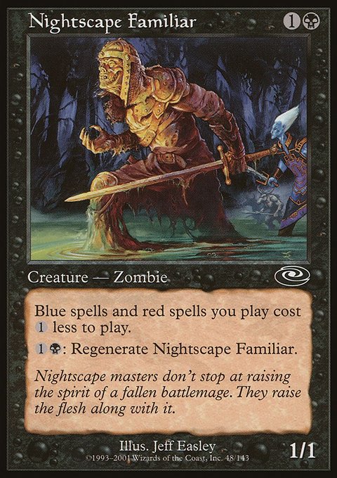 Nightscape Familiar, Planeshift #48, Magic: The Gathering card