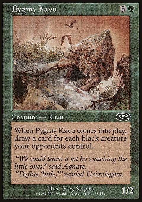 Pygmy Kavu, Planeshift #88, Magic: The Gathering card