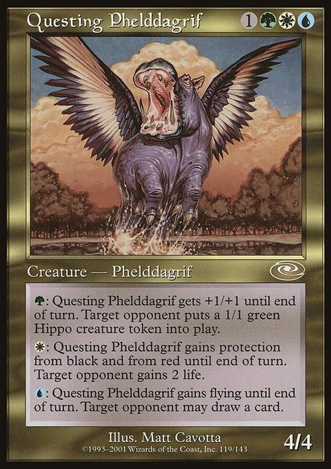 Questing Phelddagrif, Planeshift #119, Magic: The Gathering card