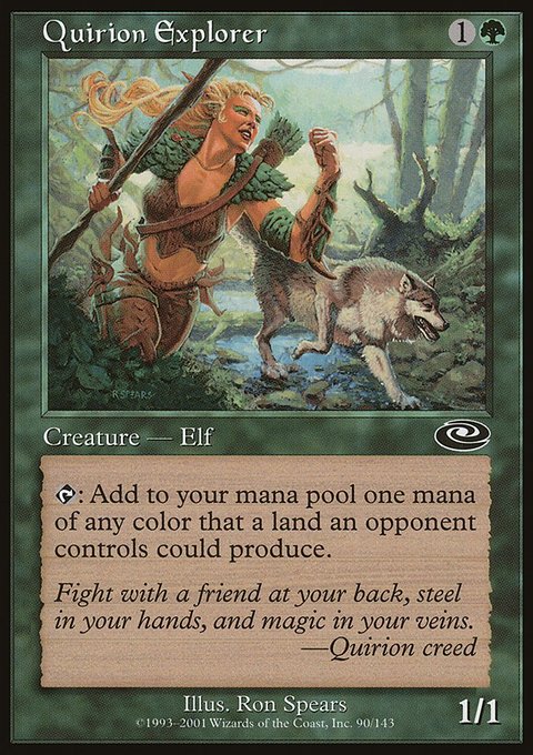 Quirion Explorer, Planeshift #90, Magic: The Gathering card