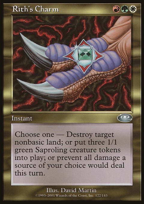 Rith's Charm, Planeshift #122, Magic: The Gathering card