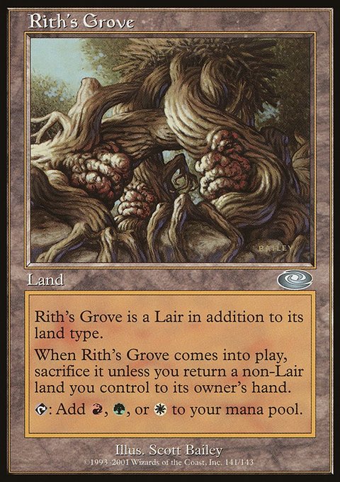 Rith's Grove, Planeshift #141, Magic: The Gathering card