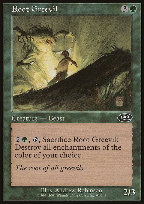 Root Greevil, Planeshift #91, Magic: The Gathering card