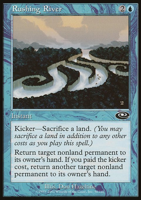 Rushing River, Planeshift #30, Magic: The Gathering card