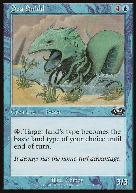 Sea Snidd, Planeshift #31, Magic: The Gathering card