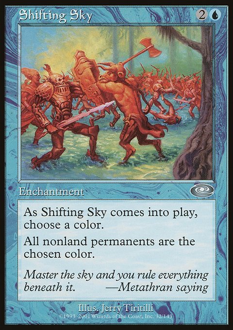 Shifting Sky, Planeshift #32, Magic: The Gathering card