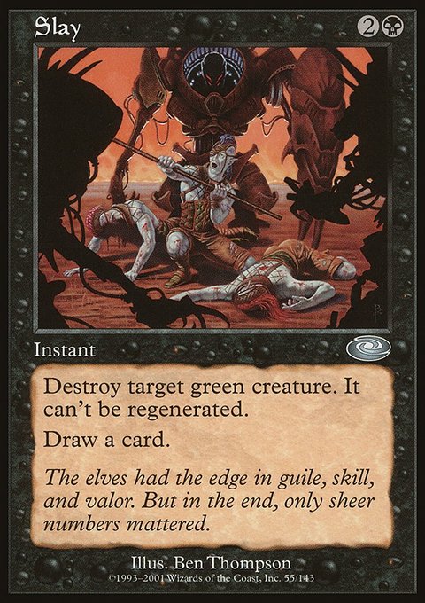 Slay, Planeshift #55, Magic: The Gathering card