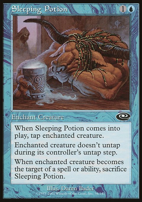 Sleeping Potion, Planeshift #34, Magic: The Gathering card