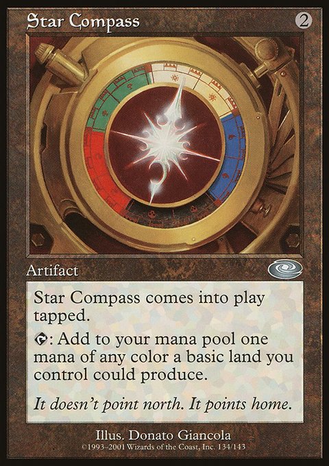Star Compass, Planeshift #134, Magic: The Gathering card