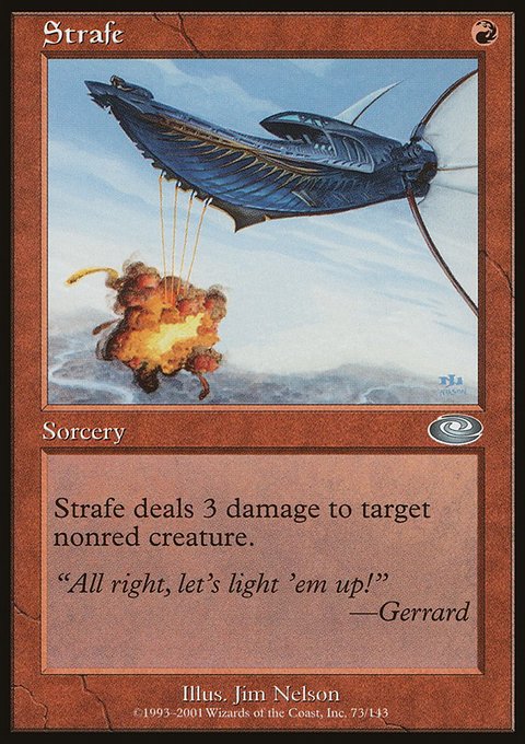 Strafe, Planeshift #73, Magic: The Gathering card