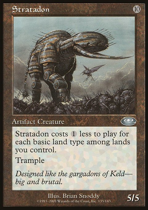 Stratadon, Planeshift #135, Magic: The Gathering card