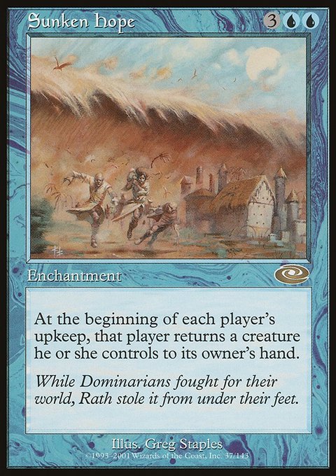 Sunken Hope, Planeshift #37, Magic: The Gathering card