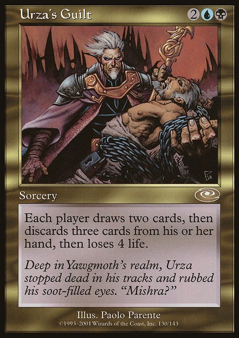 Urza's Guilt, Planeshift #130, Magic: The Gathering card