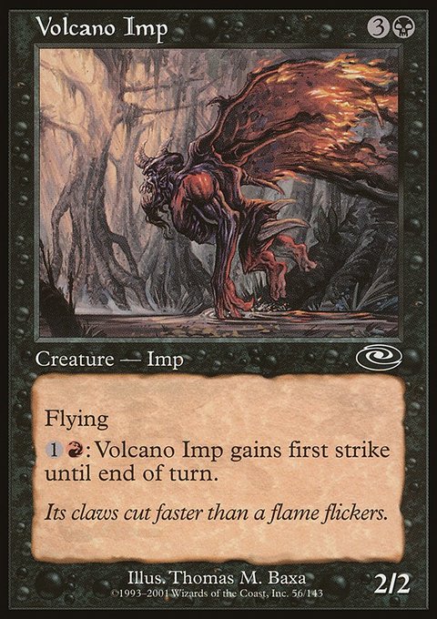 Volcano Imp, Planeshift #56, Magic: The Gathering card