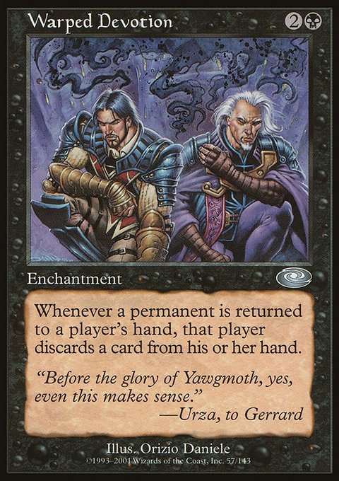 Warped Devotion, Planeshift #57, Magic: The Gathering card