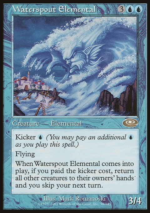Waterspout Elemental, Planeshift #38, Magic: The Gathering card