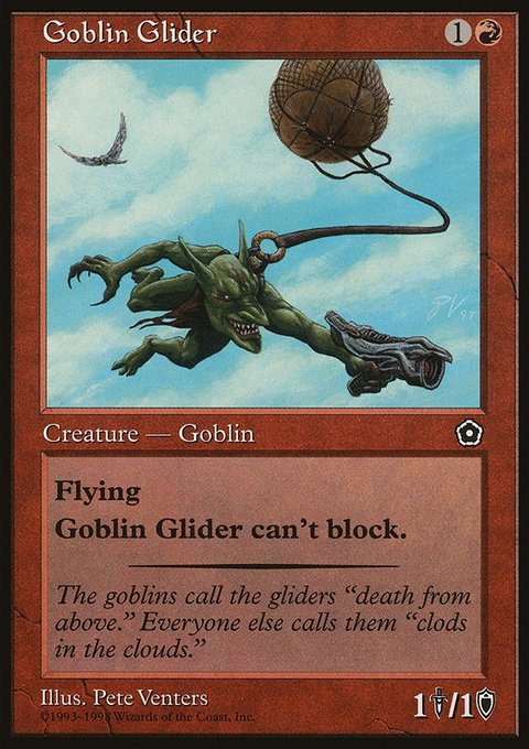 Goblin Glider, Portal Second Age #98, Magic: The Gathering card