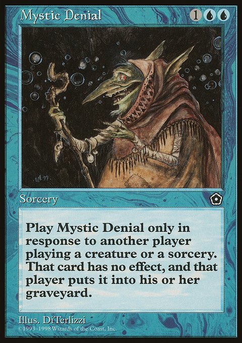 Mystic Denial, Portal Second Age #41, Magic: The Gathering card