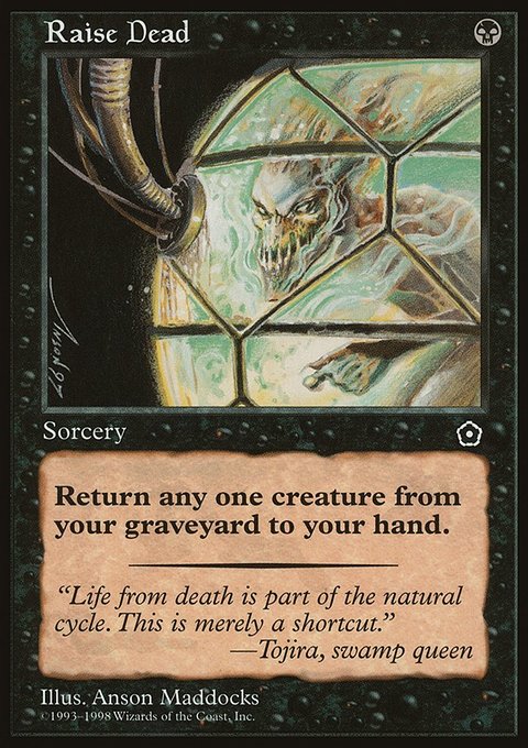 Raise Dead, Portal Second Age #86, Magic: The Gathering card