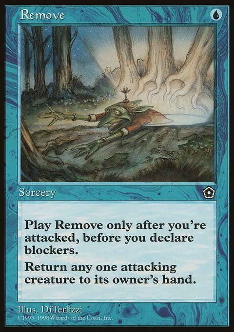 Remove, Portal Second Age #43, Magic: The Gathering card