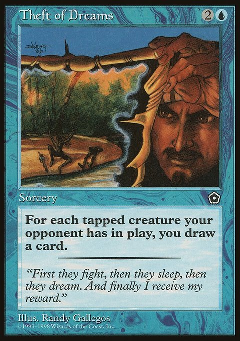 Theft of Dreams, Portal Second Age #55, Magic: The Gathering card