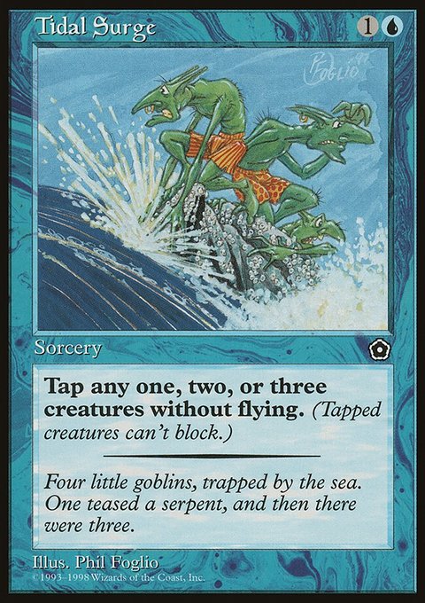 Tidal Surge, Portal Second Age #56, Magic: The Gathering card
