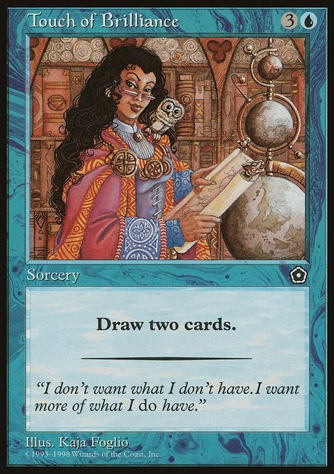 Touch of Brilliance, Portal Second Age #58, Magic: The Gathering card