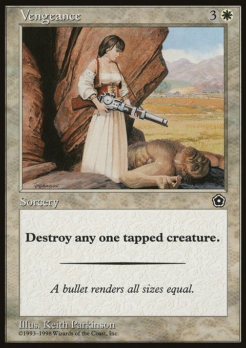 Vengeance, Portal Second Age #27, Magic: The Gathering card