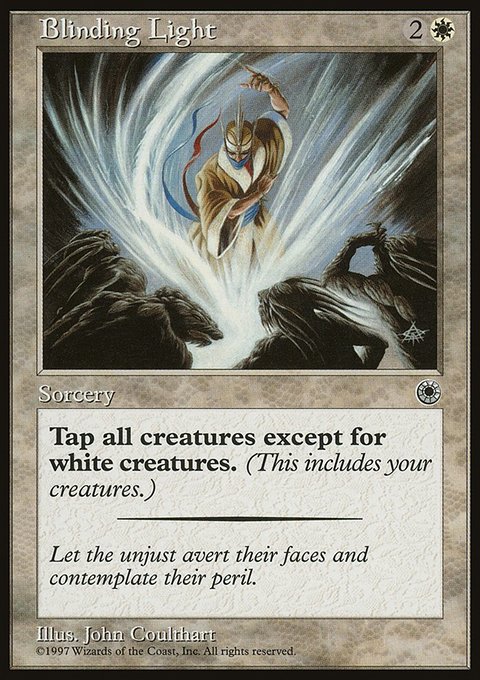 Blinding Light, Portal #8, Magic: The Gathering card