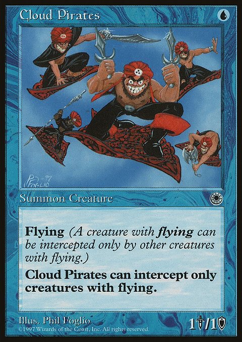 Cloud Pirates, Portal #46d, Magic: The Gathering card