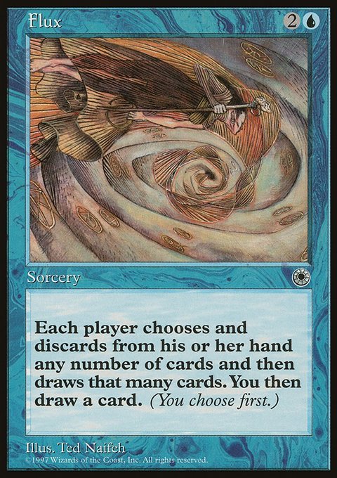 Flux, Portal #55, Magic: The Gathering card