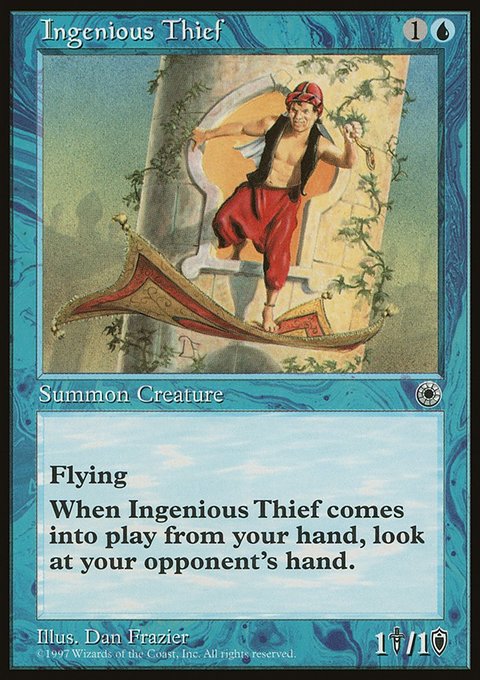 Ingenious Thief, Portal #58, Magic: The Gathering card