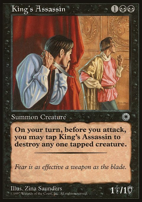 King's Assassin, Portal #98, Magic: The Gathering card
