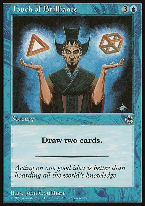 Touch of Brilliance, Portal #76, Magic: The Gathering card