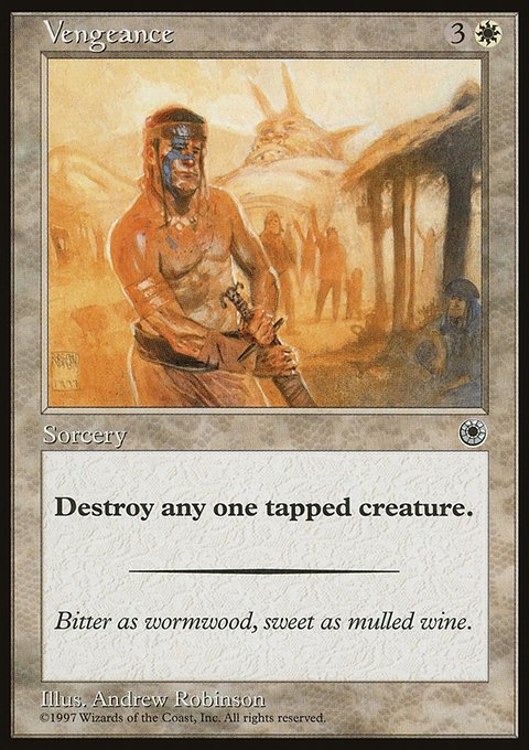 Vengeance, Portal #36, Magic: The Gathering card