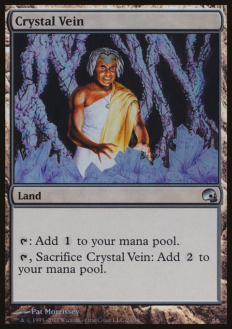 Crystal Vein, Premium Deck Series: Graveborn #24, Magic: The Gathering card