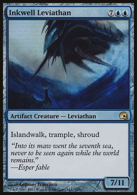 Inkwell Leviathan, Premium Deck Series: Graveborn #10, Magic: The Gathering card