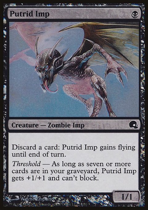 Putrid Imp, Premium Deck Series: Graveborn #1, Magic: The Gathering card