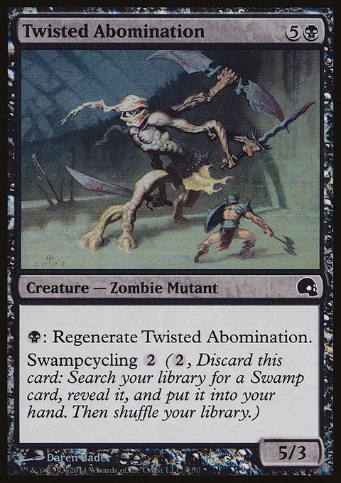 Twisted Abomination, Premium Deck Series: Graveborn #4, Magic: The Gathering card