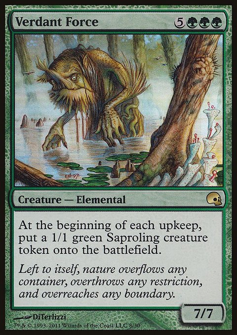 Verdant Force, Premium Deck Series: Graveborn #8, Magic: The Gathering card