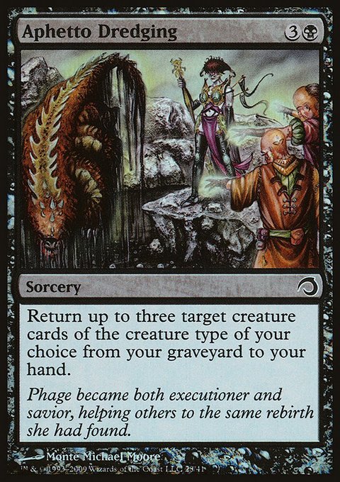Aphetto Dredging, Premium Deck Series: Slivers #28, Magic: The Gathering card