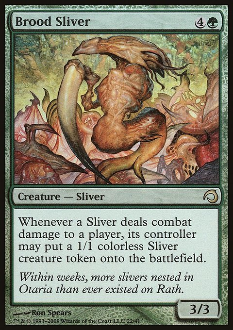 Brood Sliver, Premium Deck Series: Slivers #22, Magic: The Gathering card