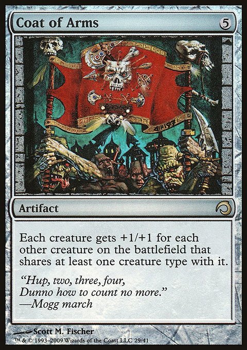 Coat of Arms, Premium Deck Series: Slivers #29, Magic: The Gathering card