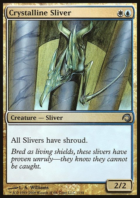 Crystalline Sliver, Premium Deck Series: Slivers #11, Magic: The Gathering card