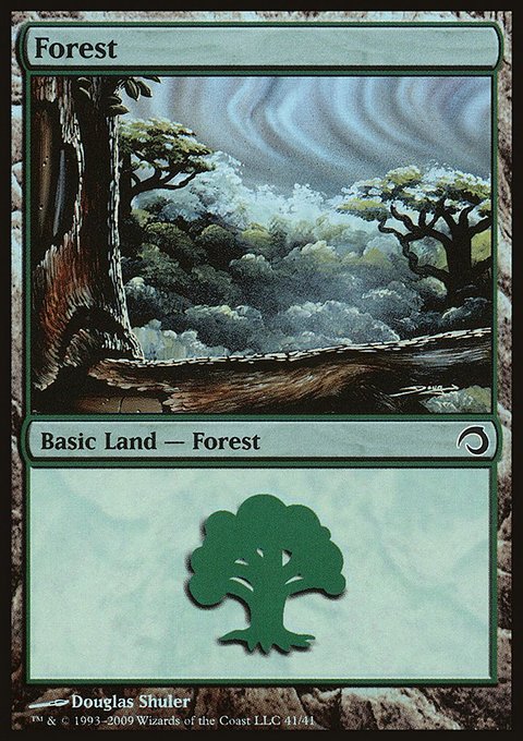 Forest, Premium Deck Series: Slivers #41, Magic: The Gathering card